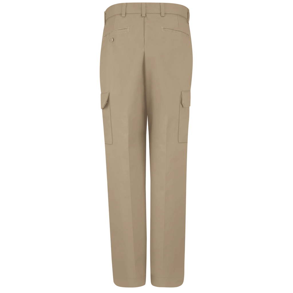 Pantalón cargo Red Kap PT88 para hombre khaki, prenda sola de espalda