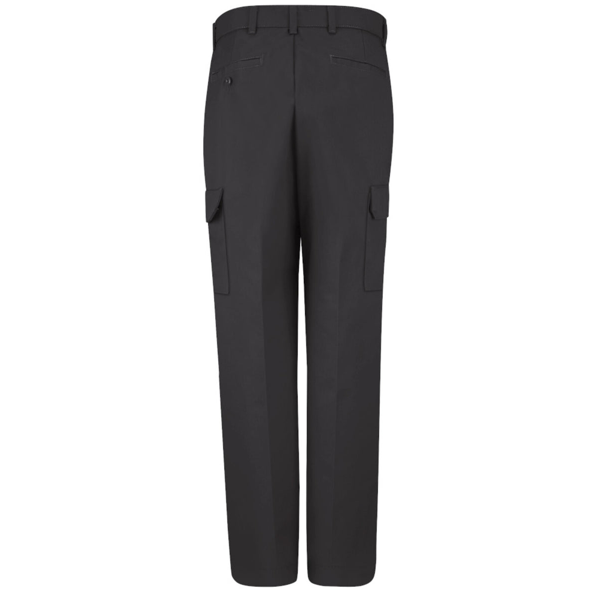 Pantalón cargo Red Kap PT88 para hombre negro, prenda sola de espalda | color:negro