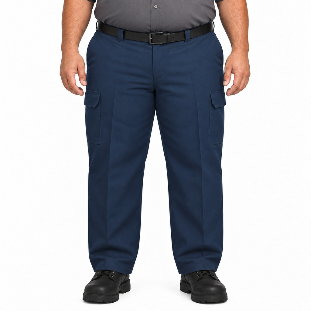 Red Kap PT88 pantalón cargo para hombre tallas extra 46–50 color Azul marino, vista frontal