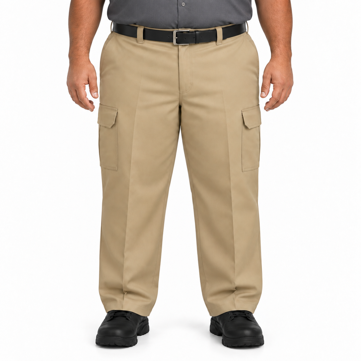 Red Kap PT88 pantalón cargo para hombre tallas extra 46–50 color Khaki, vista frontal | color:khaki