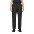 Red Kap PT89 pantalón cargo industrial para mujer, vista frontal | color:negro