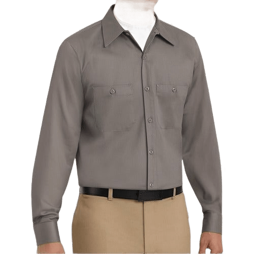 Red Kap Sc30 Camisa Industrial Manga Larga 100% Algodón - Garufa Jeans