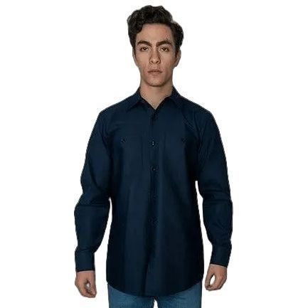 Red Kap Sc30 Camisa Industrial Manga Larga 100% Algodón - Garufa Jeans