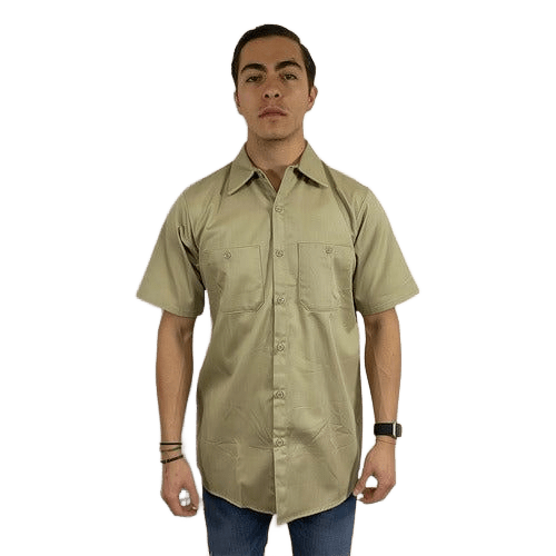 Red Kap Sc40 Camisa Industrial Manga Corta 100% Algodón - Garufa Jeans