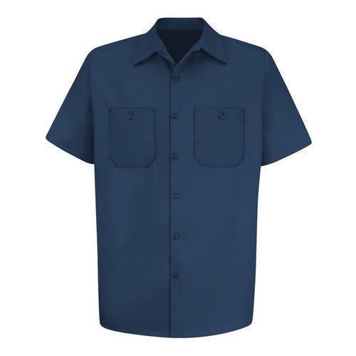 Red Kap Sc40 Camisa Industrial Manga Corta 100% Algodón - Garufa Jeans