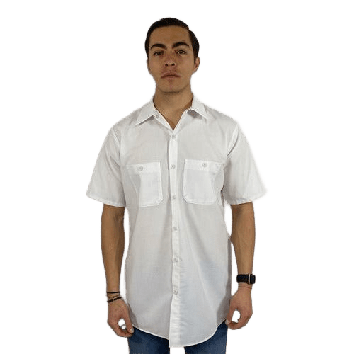 Red Kap Sc40 Camisa Industrial Manga Corta 100% Algodón - Garufa Jeans