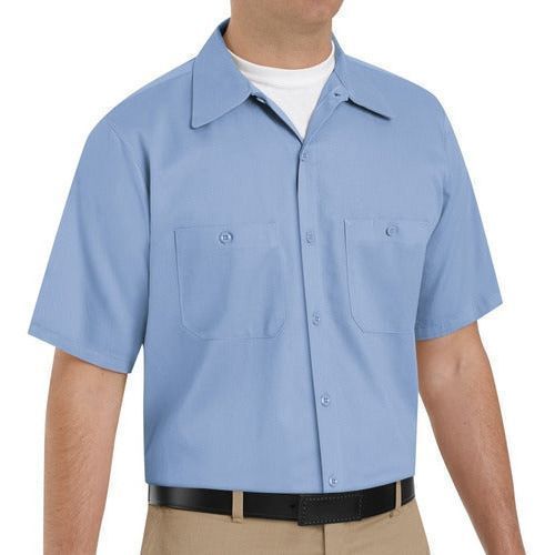 Red Kap Sc40 Camisa Industrial Manga Corta 100% Algodón - Garufa Jeans