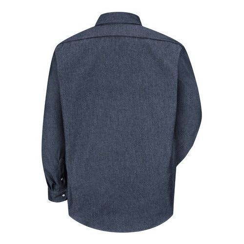 Red Kap Sd78 Camisa Camisola Mezclilla Durable Resistente - Garufa Jeans