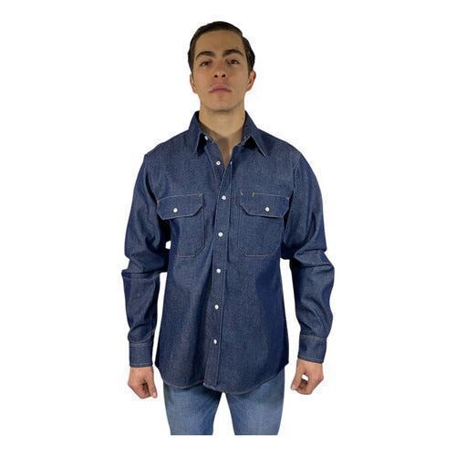 Red Kap Sd78 Camisa Camisola Mezclilla Durable Resistente - Garufa Jeans