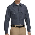 Red Kap Sd78 Camisa Camisola Mezclilla Durable Tallas Extras - Garufa Jeans