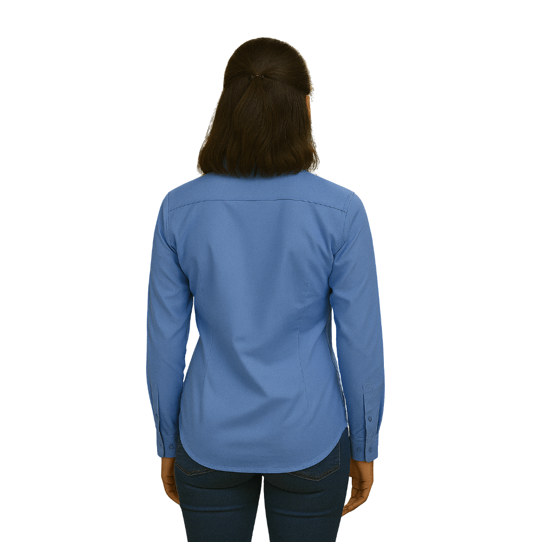 Red Kap Sp13 Blusa Mujer Camisola Trabajo Ligera Manga Larga - Garufa Jeans