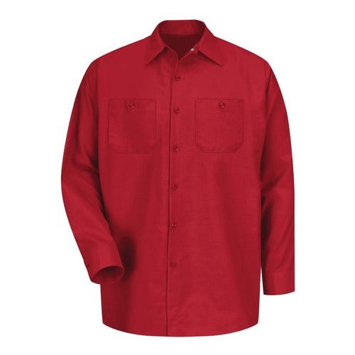 Red Kap Sp14 Camisa Camisola Trabajo Ligera Manga Larga - Garufa Jeans