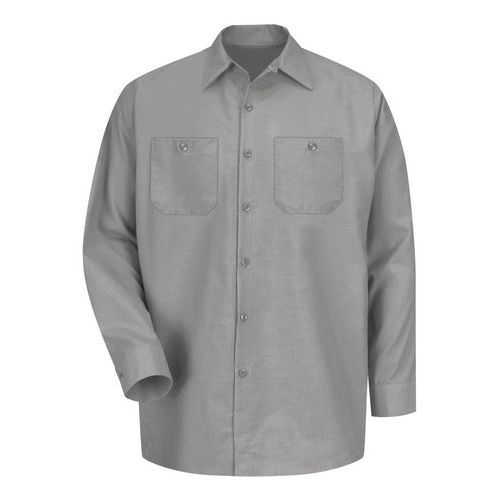 Red Kap Sp14 Camisa Camisola Trabajo Ligera Manga Larga - Garufa Jeans