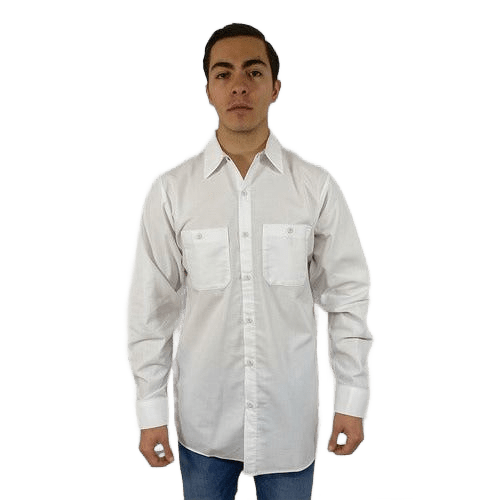 Red Kap Sp14 Camisa Camisola Trabajo Ligera Manga Larga - Garufa Jeans