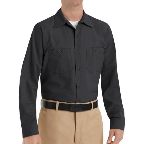 Red Kap Sp14 Camisa Camisola Trabajo Ligera Manga Larga - Garufa Jeans