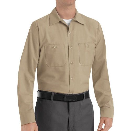 Red Kap Sp14 Camisa Camisola Trabajo Ligera Manga Larga - Garufa Jeans