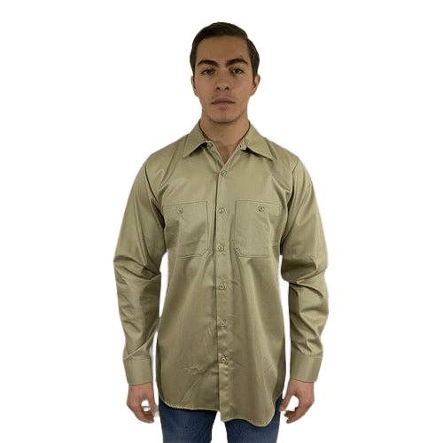 Red Kap Sp14 Camisa Camisola Trabajo Ligera Manga Larga - Garufa Jeans