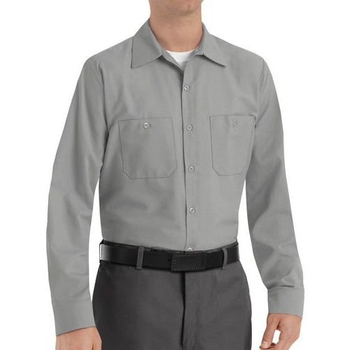 Red Kap Sp14 Camisa Camisola Trabajo Ligera Manga Larga - Garufa Jeans