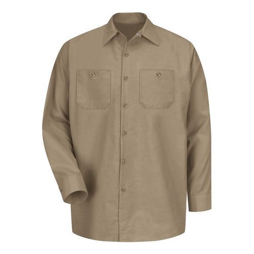 Red Kap Sp14 Camisa Camisola Trabajo Ligera Manga Larga - Garufa Jeans