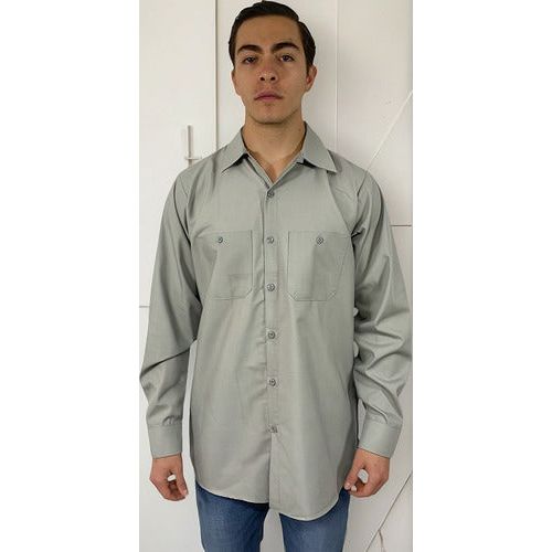 Red Kap Sp14 Camisa Camisola Trabajo Ligera Manga Larga - Garufa Jeans