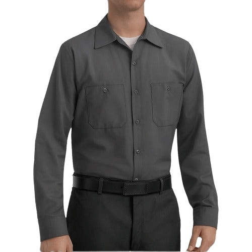 Red Kap Sp14 Camisa Camisola Trabajo Manga Larga Talla Extra - Garufa Jeans