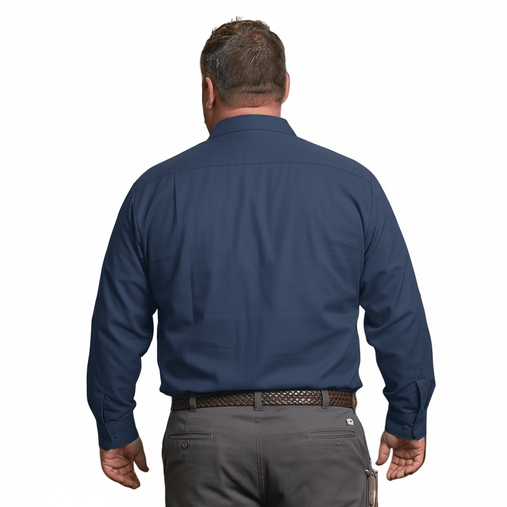 Red Kap Sp14 Camisa Camisola Trabajo Manga Larga Talla Extra - Garufa Jeans