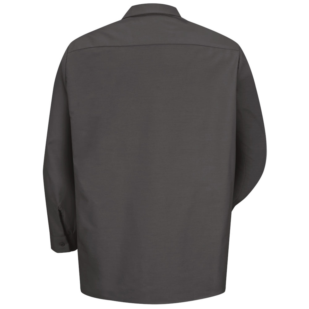 Camisa de trabajo Red Kap SP14 para hombre talla extra gris Oxford, prenda sola espalda | color:gris-oxford
