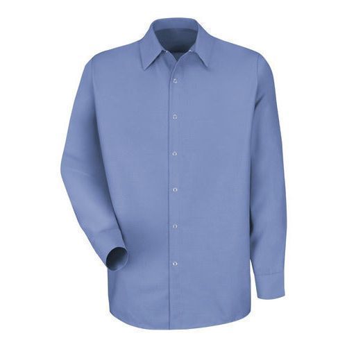 Red Kap Sp16 Camisa Trabajo Manga Larga Sin Bolsillo Broches - Garufa Jeans