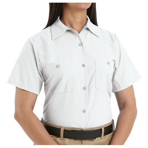 Red Kap Sp23 Blusa Mujer Camisola Trabajo Ligera Manga Corta - Garufa Jeans