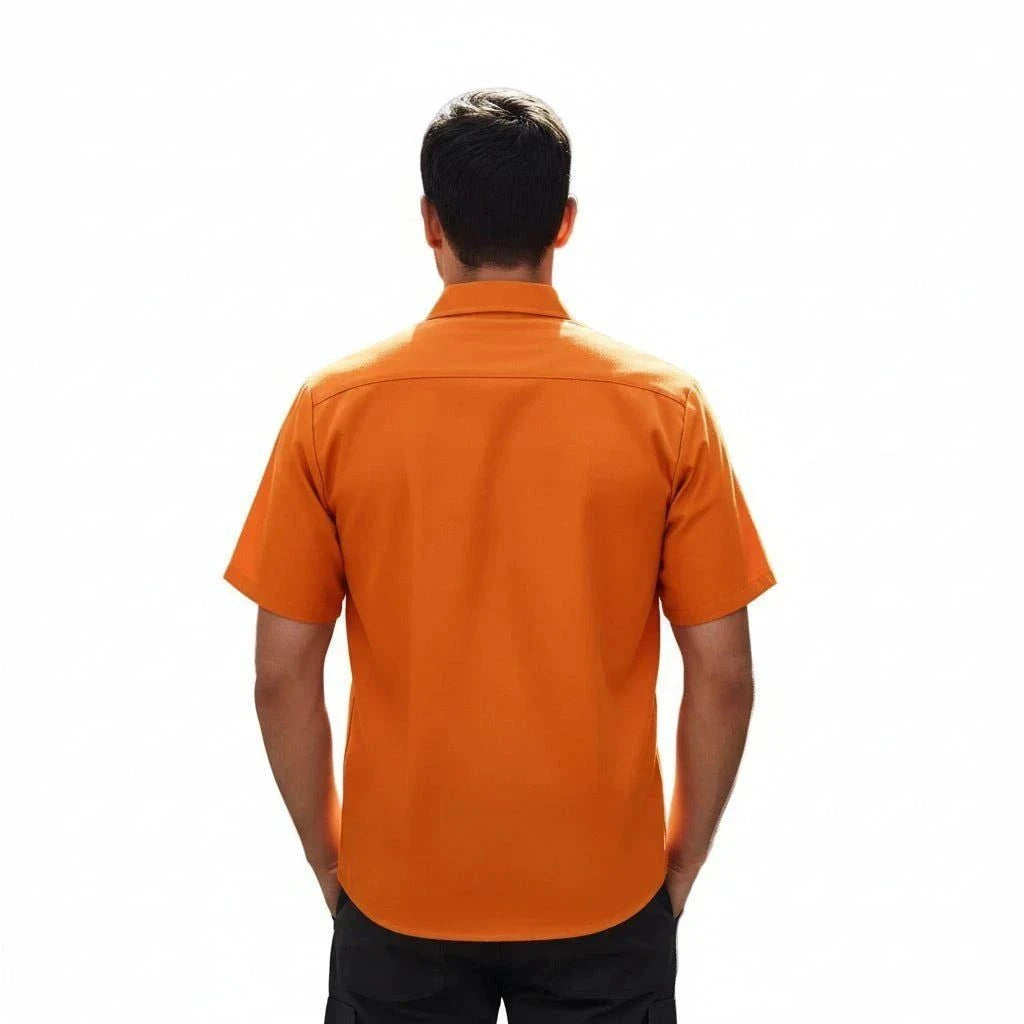 Red Kap Sp24 Camisa Camisola Trabajo Ligera Manga Corta - Garufa Jeans