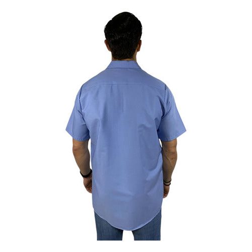 Red Kap Sp24 Camisa Camisola Trabajo Ligera Manga Corta - Garufa Jeans