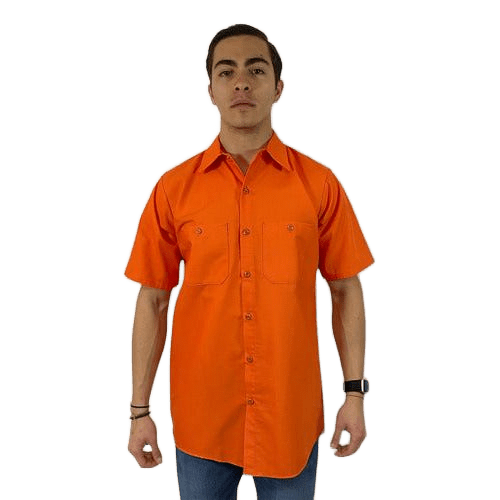 Red Kap Sp24 Camisa Camisola Trabajo Ligera Manga Corta - Garufa Jeans