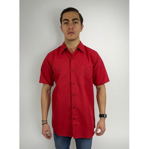 Red Kap Sp24 Camisa Camisola Trabajo Ligera Manga Corta - Garufa Jeans