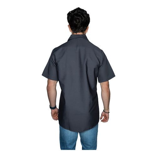 Red Kap Sp24 Camisa Camisola Trabajo Ligera Manga Corta - Garufa Jeans
