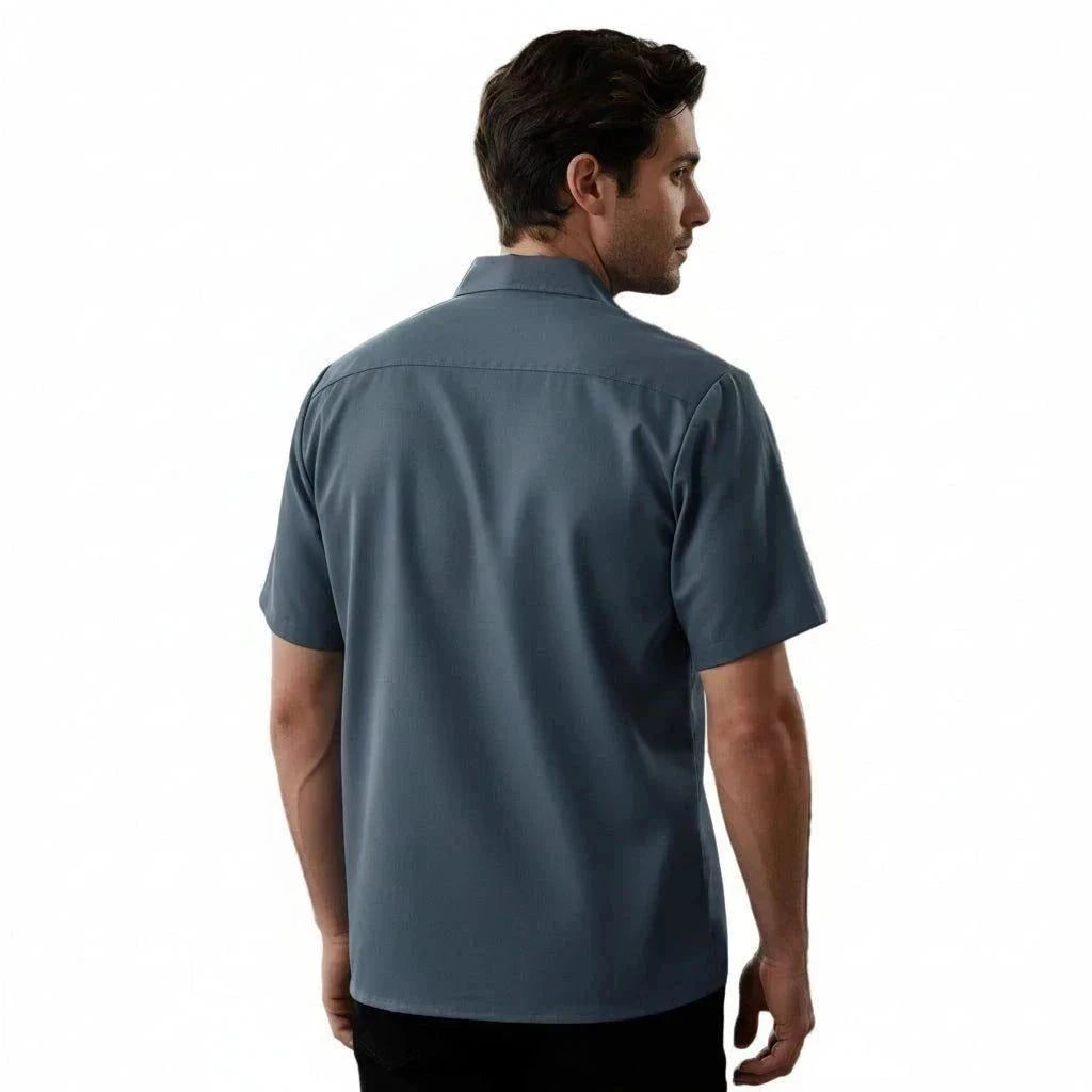 Red Kap Sp24 Camisa Camisola Trabajo Ligera Manga Corta - Garufa Jeans