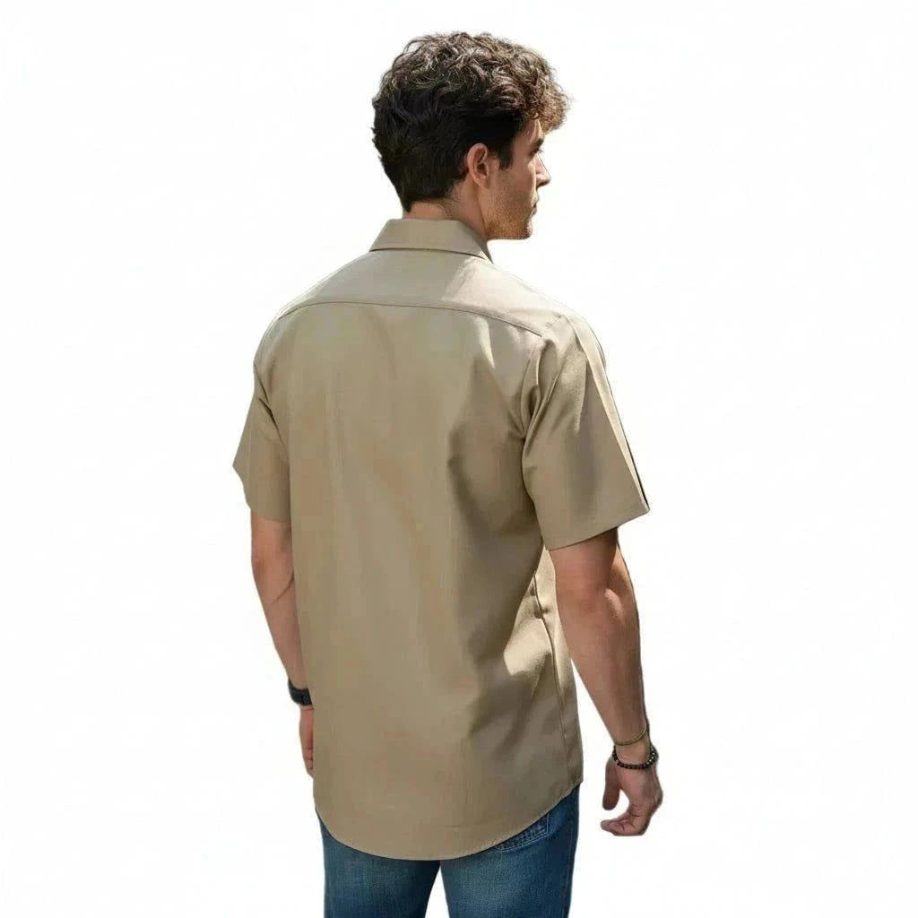 Red Kap Sp24 Camisa Camisola Trabajo Ligera Manga Corta - Garufa Jeans
