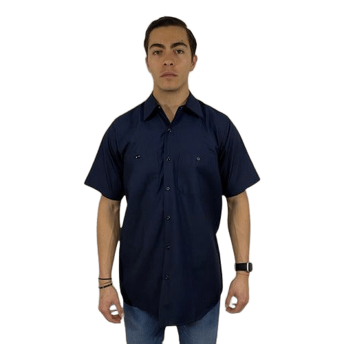 Red Kap Sp24 Camisa Camisola Trabajo Ligera Manga Corta - Garufa Jeans