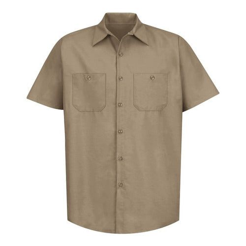 Red Kap Sp24 Camisa Camisola Trabajo Ligera Manga Corta - Garufa Jeans