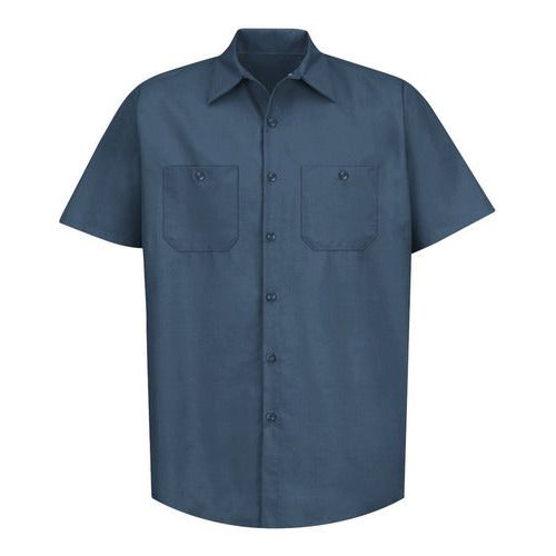 Red Kap Sp24 Camisa Camisola Trabajo Ligera Manga Corta - Garufa Jeans