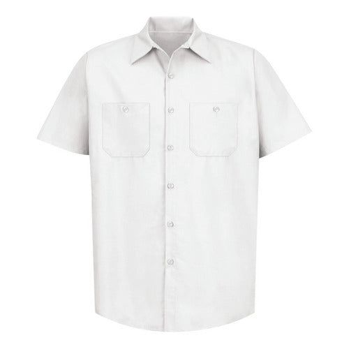 Red Kap Sp24 Camisa Camisola Trabajo Ligera Manga Corta - Garufa Jeans