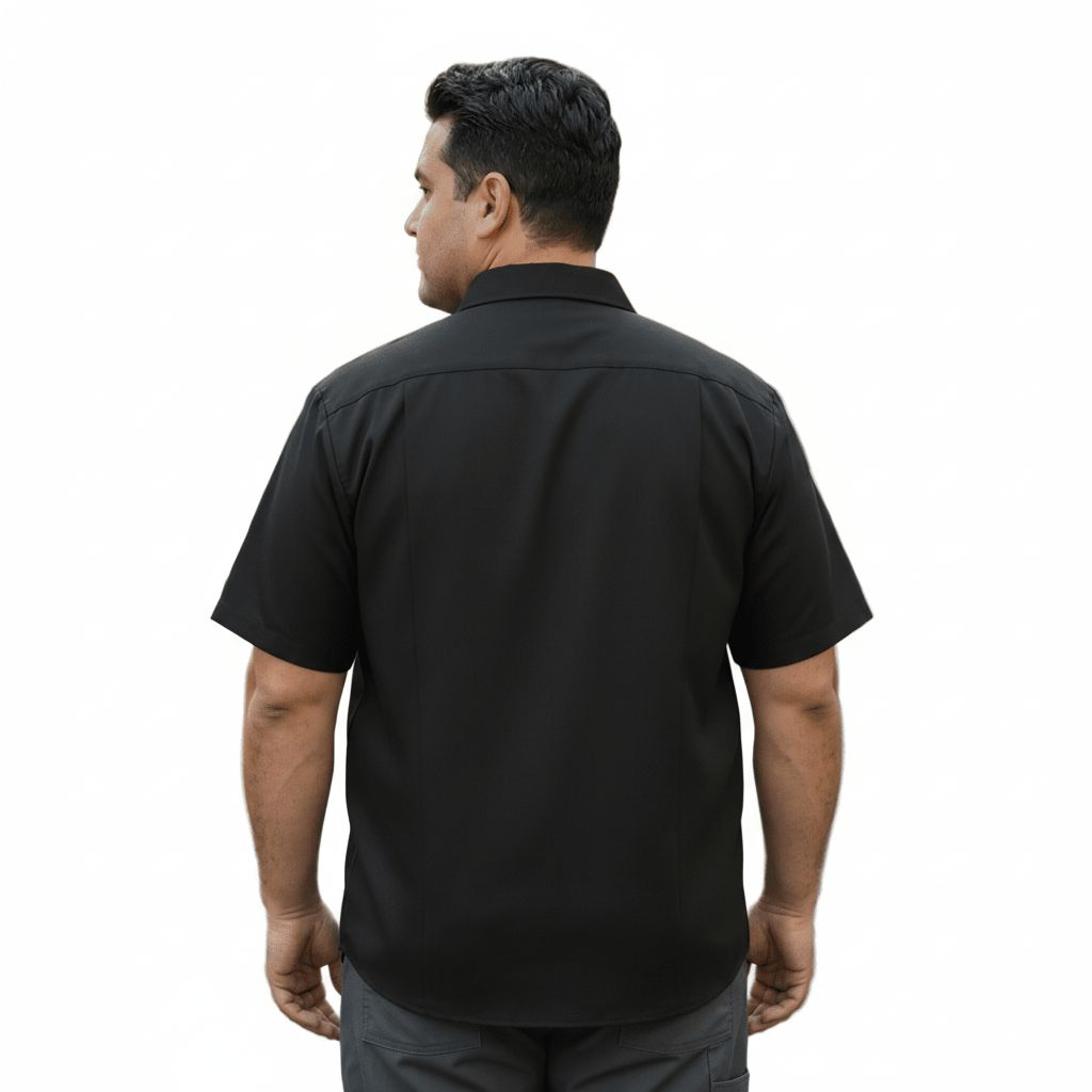 Red Kap Sp24 Camisa Trabajo Ligera Manga Corta Tallas Extras - Garufa Jeans
