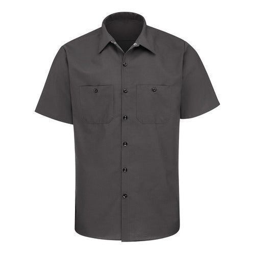 Red Kap Sp24 Camisa Trabajo Ligera Manga Corta Tallas Extras - Garufa Jeans
