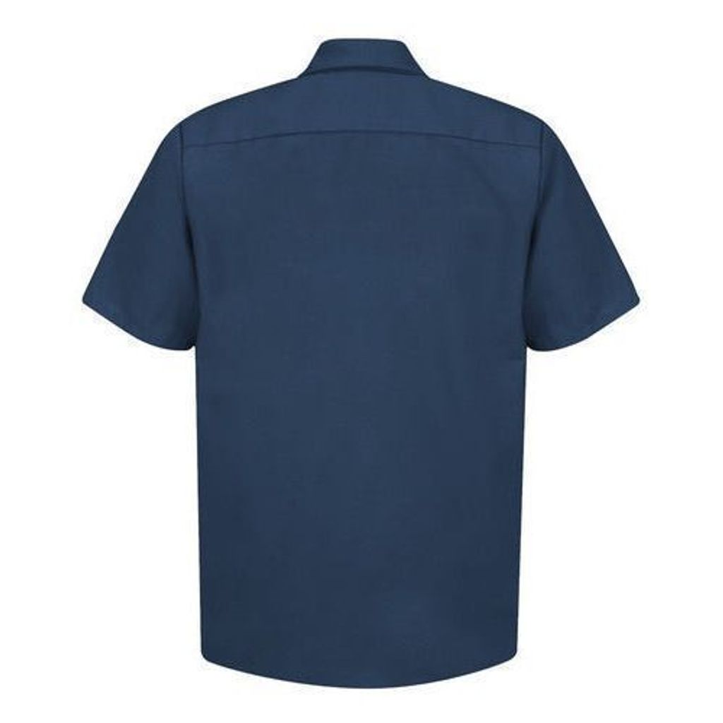 Red Kap Sp24 Camisa Trabajo Ligera Manga Corta Tallas Extras - Garufa Jeans