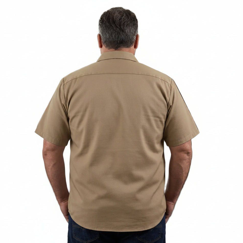 Red Kap Sp24 Camisa Trabajo Ligera Manga Corta Tallas Extras - Garufa Jeans