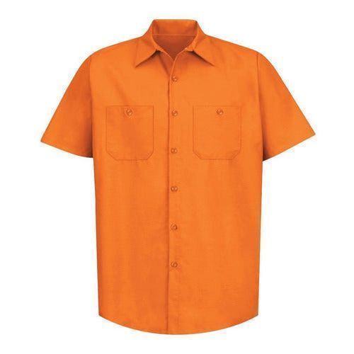 Red Kap Sp24 Camisa Trabajo Ligera Manga Corta Tallas Extras - Garufa Jeans