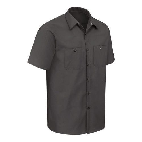 Red Kap Sp24 Camisa Trabajo Ligera Manga Corta Tallas Extras - Garufa Jeans