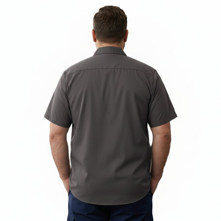 Red Kap Sp24 Camisa Trabajo Ligera Manga Corta Tallas Extras - Garufa Jeans