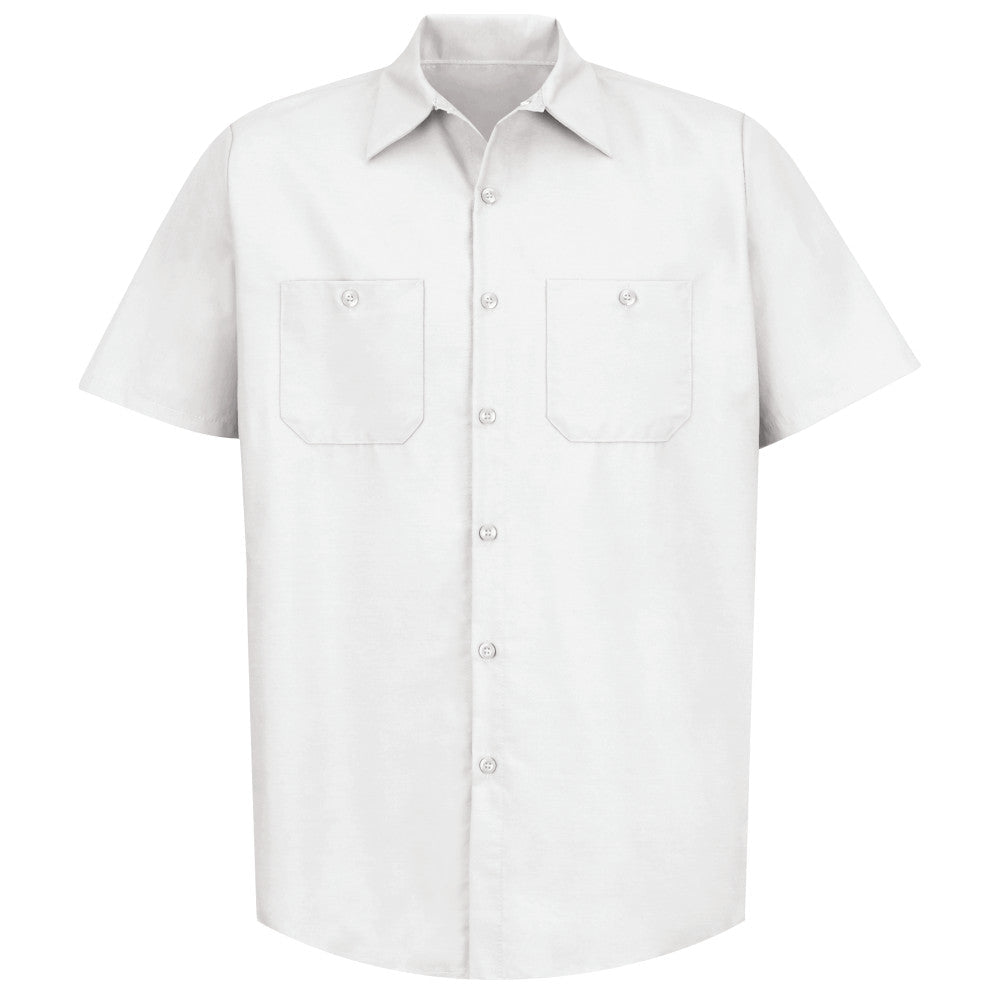 Red Kap Sp24 Camisa Trabajo Ligera Manga Corta Tallas Extras - Garufa Jeans