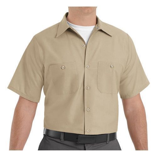 Red Kap Sp24 Camisa Trabajo Ligera Manga Corta Tallas Extras - Garufa Jeans