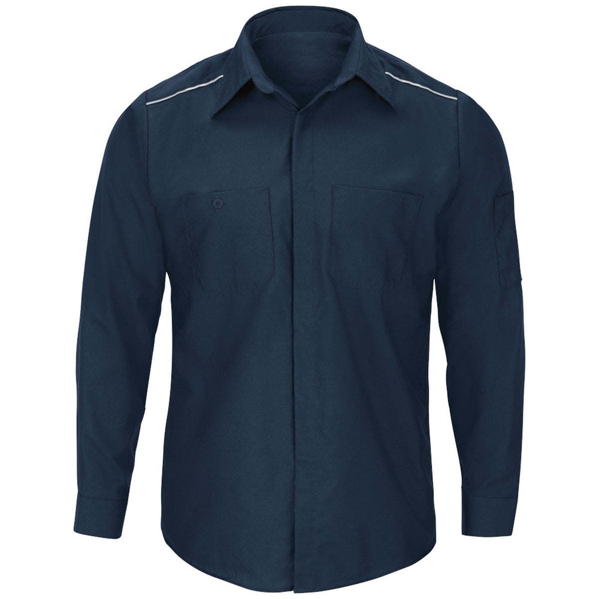 Camisa de trabajo Red Kap SP3A para hombre azul marino, prenda frente | color:azul-marino